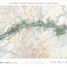 Columbia River Gorge 150k 36x24