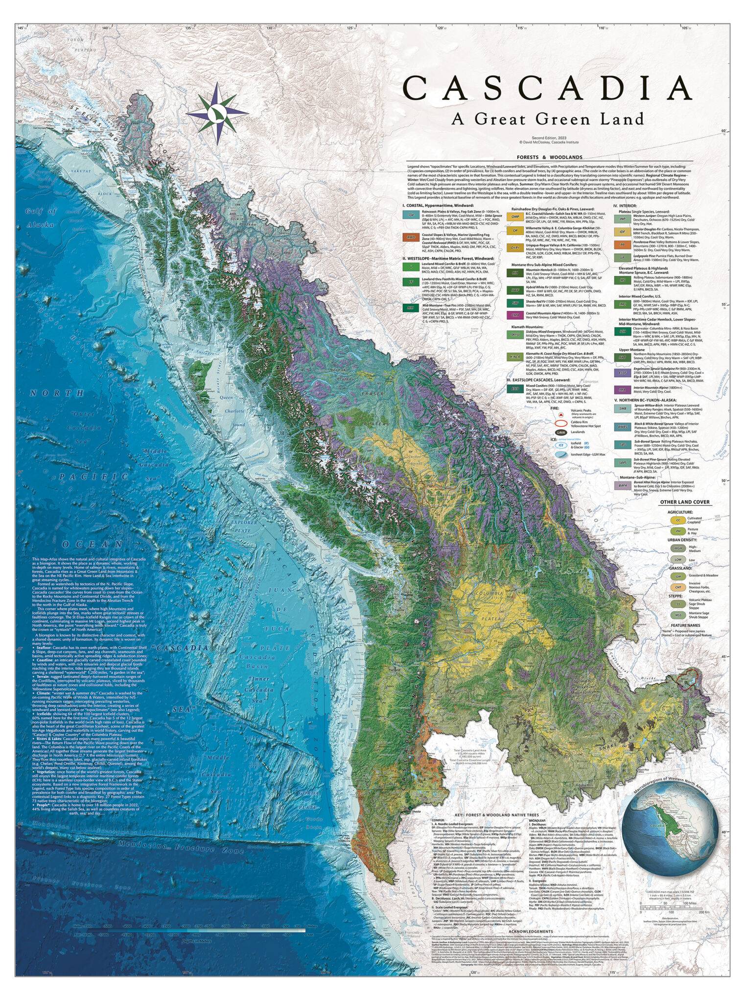 Cascadia with Forest and Woodlands
