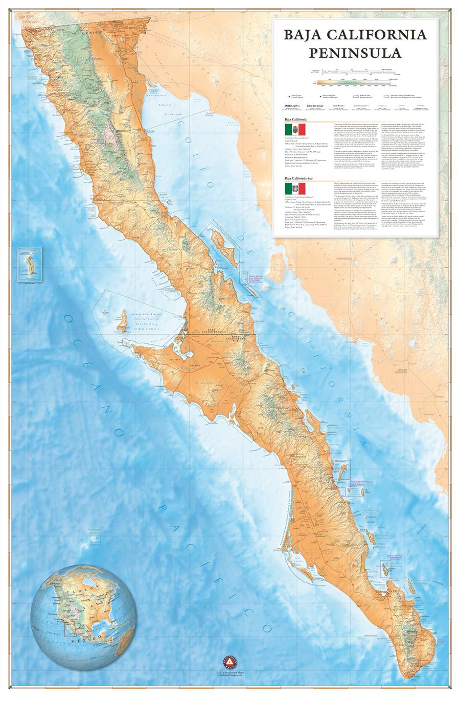 Baja California and surrounding waters